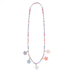 Boutique Shimmer Flower Necklace - GPR-90413 - Great Pretenders - Jewelry - Le Nuage de Charlotte