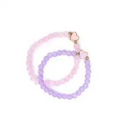 Bracelet Boutique Chic With all My Heart, 2 Pcs - GPR-91802 - Great Pretenders - Jewelry - Le Nuage de Charlotte