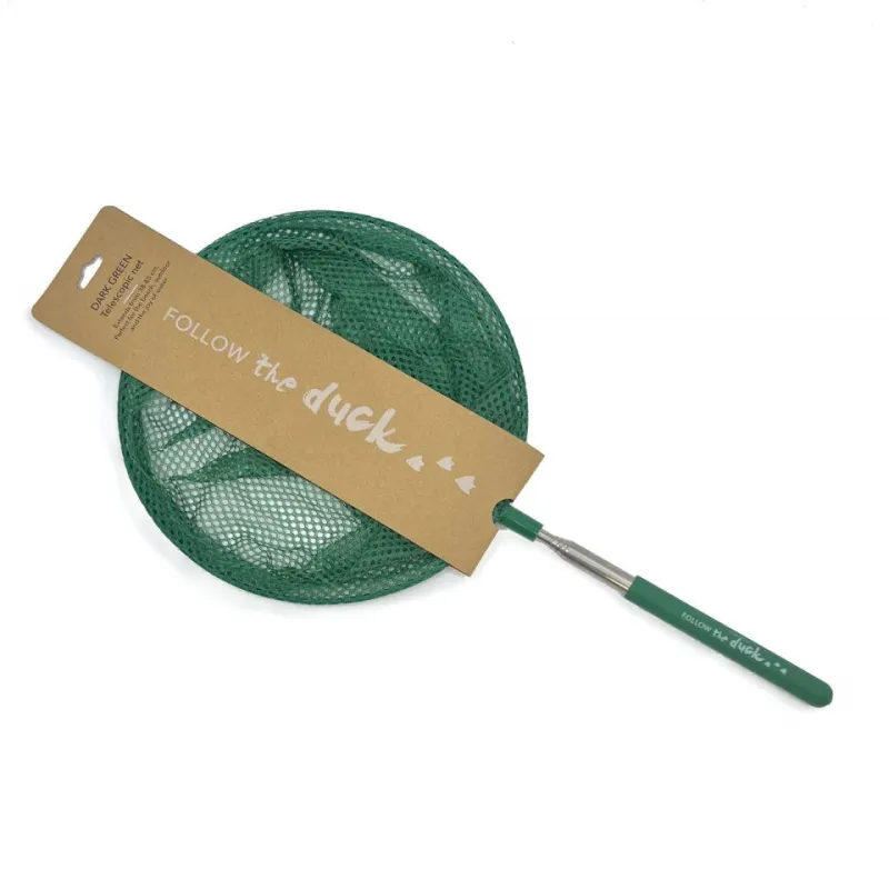 Telescopic fish net dark green - FTDU-44100103 - Follow the Duck - Nature and discoveries - Le Nuage de Charlotte