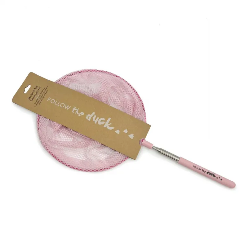 Telescopic fish net blush rose - FTDU-44100100 - Follow the Duck - Nature and discoveries - Le Nuage de Charlotte