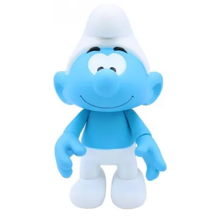 Vinyl Smurf - White and matte blue - PUPP-700007 - Puppy - Schleich - Le Nuage de Charlotte