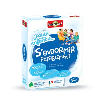 J'aide mon enfant à ... S'endormir paisiblement - BIOV-02828 - BioViva - Educational kits - Le Nuage de Charlotte