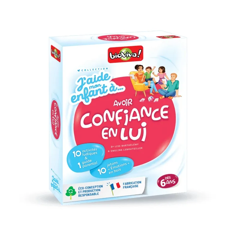 J'aide mon enfant à ... Avoir confiance en lui - BIOV-02832 - BioViva - Coffrets éducatifs - Le Nuage de Charlotte