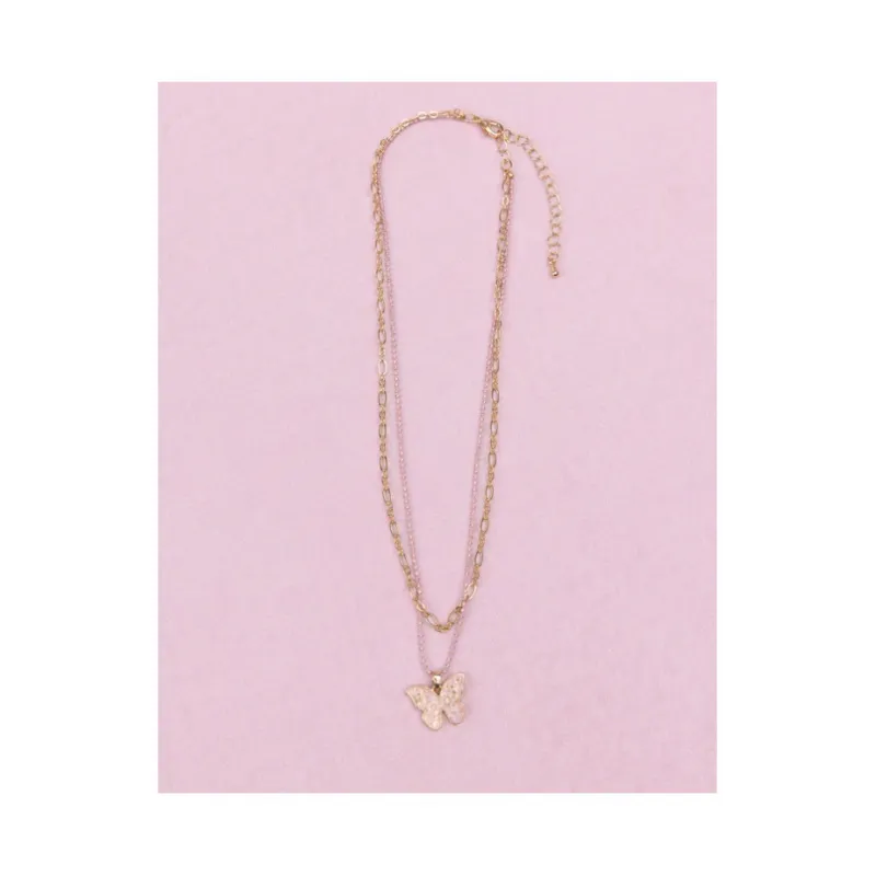 Collier Boutique Chic Bubbly Butterfly - GPR-92204 - Great Pretenders - Bijoux - Le Nuage de Charlotte