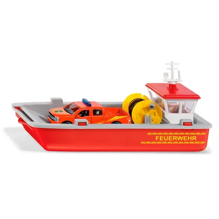 Fire brigade working boat [1:50] - SIK-2117-⬜ - Siku - Cars, Trucks, etc. - Le Nuage de Charlotte