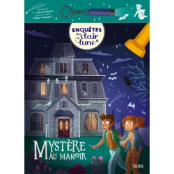 Enquêtes au clair de lune - Mystère au manoir - FLS-9782215176022 - Editions Fleurus - Livres d'Activités - Le Nuage de Charl...