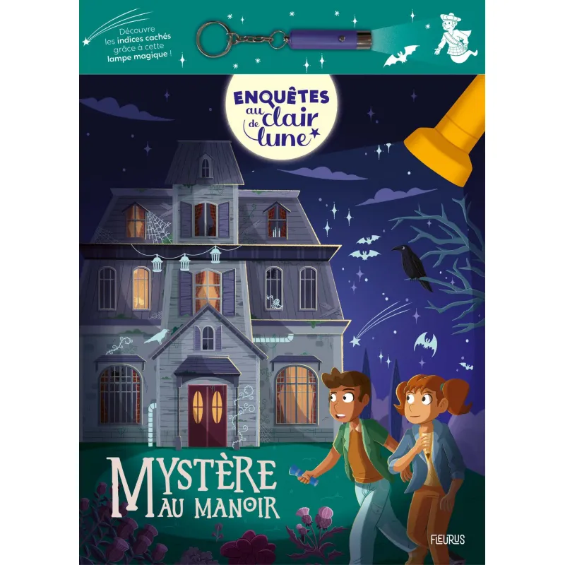 Enquêtes au clair de lune - Mystère au manoir - FLS-9782215176022 - Editions Fleurus - Livres d'Activités - Le Nuage de Charl...