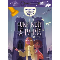 Enquêtes au clair de lune - Une nuit à Paris - FLS-9782215184645 - Editions Fleurus - Livres d'Activités - Le Nuage de Charlotte