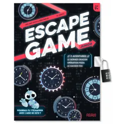 Escape Game Junior - 3 aventures (Le dernier dragon / Opération pizza / Le hacker fou) - FLS-9782215172567 - Editions Fleurus...