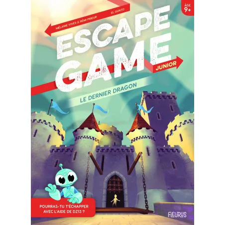 Escape Game Junior - Le dernier dragon - FLS-9782215162865 - Editions Fleurus - Livres d'Activités - Le Nuage de Charlotte