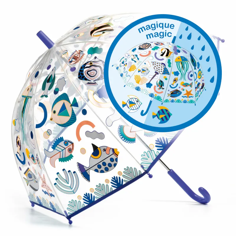 Fishes Umbrella (medium) - DJE-DD04710 - Djeco - Umbrella - Le Nuage de Charlotte