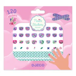 Nails Stickers - Petite fleur - DJE-DJ09241 - Djeco - Makeup and cosmetics for children - Le Nuage de Charlotte