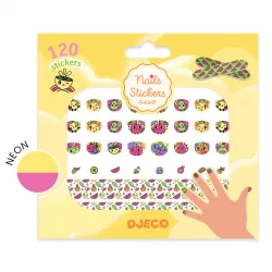 Nails Stickers - PEPS - DJE-DJ09240 - Djeco - Maquillage et cosmétique pour enfants - Le Nuage de Charlotte