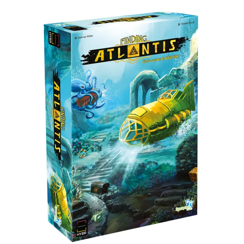 Finding Atlantis - SYN-SYN035 - Synapses Games - Board Games - Le Nuage de Charlotte