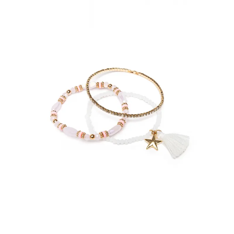 Boutique Rising Star Bracelet, 3 Pieces - GPR-90017 - Great Pretenders - Jewelry - Le Nuage de Charlotte