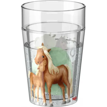 Horse tumbler - HAB-4010168252506 - Haba - Gourds and cups - Le Nuage de Charlotte