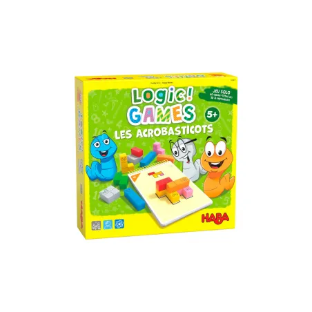 Logic Games - Les acrobasticots - HAB-4010168262611 - Haba - Jeux solo - Le Nuage de Charlotte