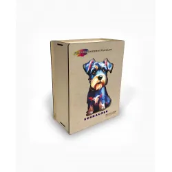 Rainbowooden Puzzles - Schnauzer [200] - EUR-473673 - Eureka! 3D Puzzle - Puzzles en bois - Le Nuage de Charlotte