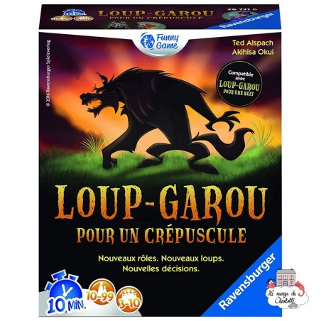 Loup-Garou pour un crépuscule - RAV-267316 - Ravensburger - Jeux de société - Le Nuage de Charlotte