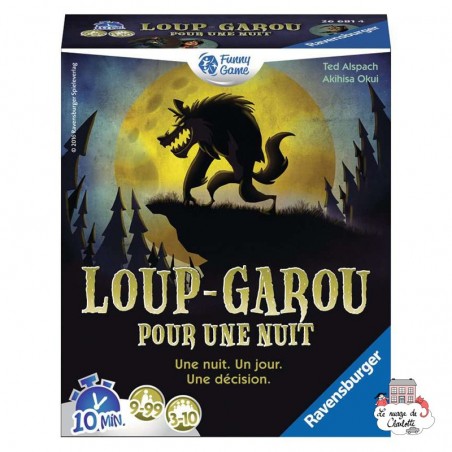 Loup-Garou pour une Nuit - RAV-266814 - Ravensburger - Board Games - Le Nuage de Charlotte