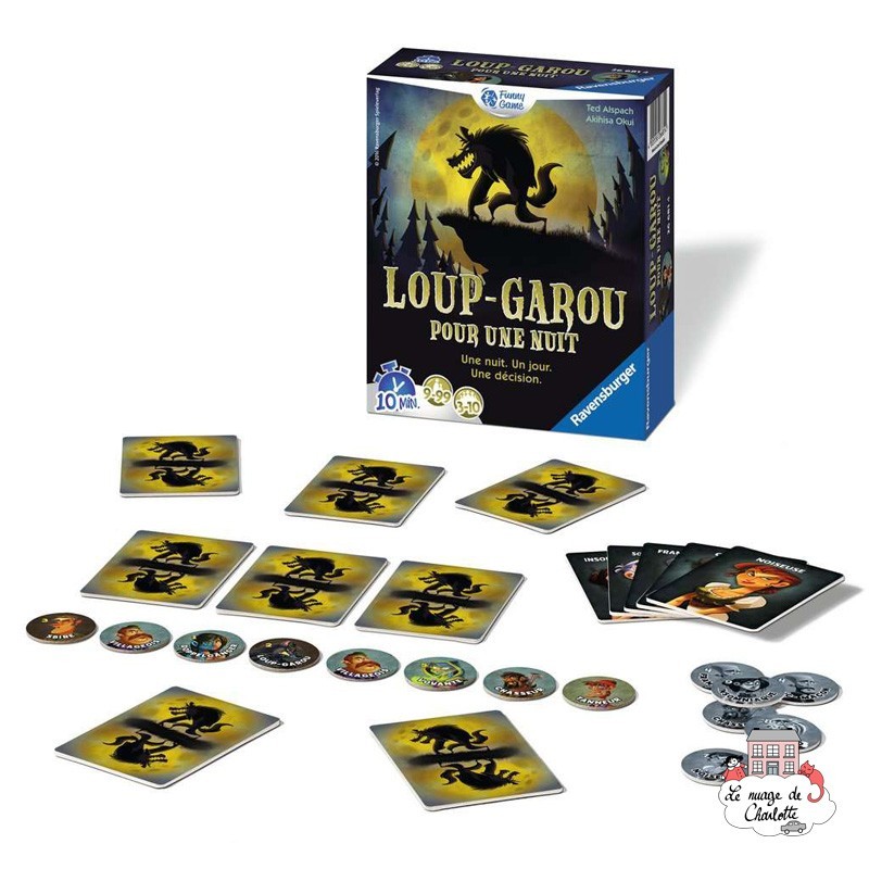 Loup-Garou pour une Nuit - RAV-266814 - Ravensburger - Board Games - Le Nuage de Charlotte