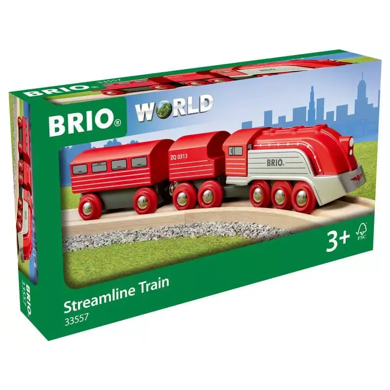 Streamline Train - BRI-33557 - Brio - Petits trains en bois - Le Nuage de Charlotte