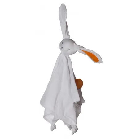 Nanaa tetra blanc/orange - VACO-5420021589547 - Vaco - Mes Doudous - Le Nuage de Charlotte