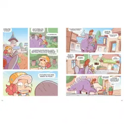 Tilly Zorus - Tome 1 - La ferme aux dinos - AUZ-9791039504577 - Editions Auzou - Bandes Dessinées - Le Nuage de Charlotte