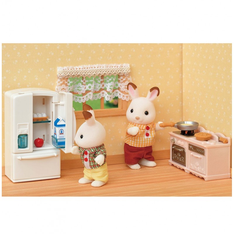 Acheter Sylvanian Families - Set ameublement et figurine pour cotta...