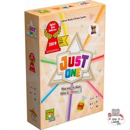 Just One - REP-6292126 - Repos Production - Board Games - Le Nuage de Charlotte