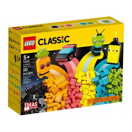 LEGO® Classic 11027 : L’amusement créatif fluo