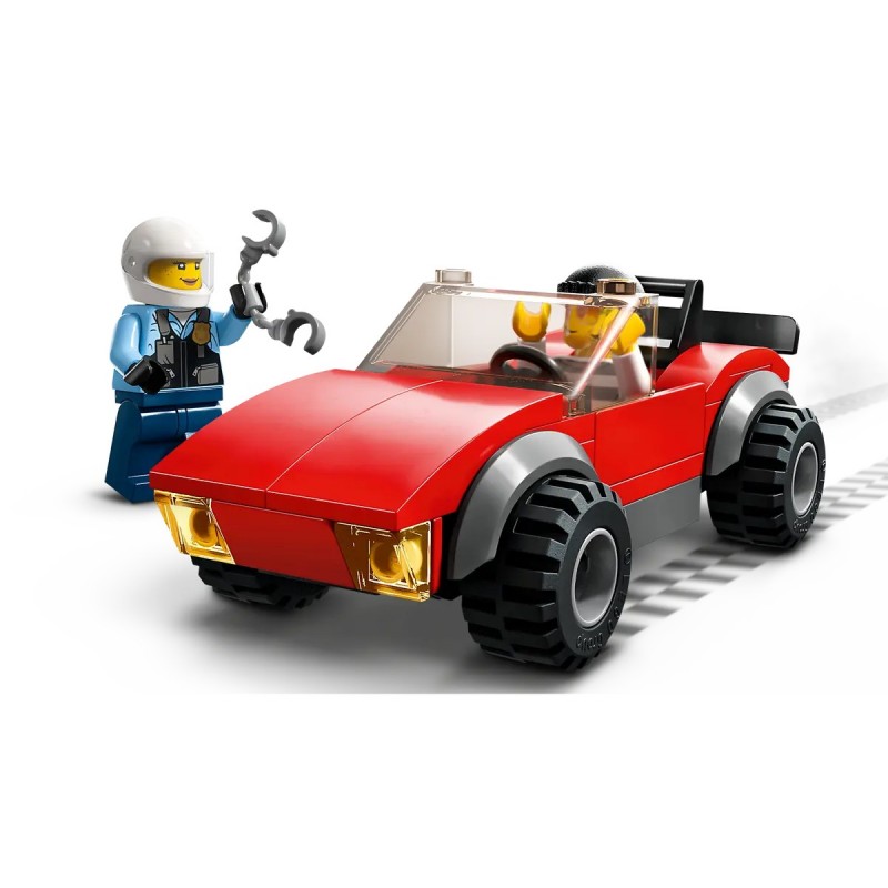 LEGO® City 60392 : La course-poursuite de la moto de police