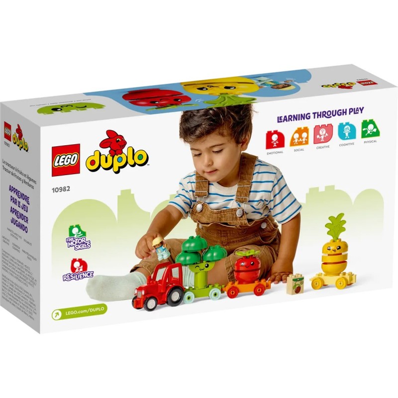 DUPLO® 10982 : Le tracteur des fruits et légumes