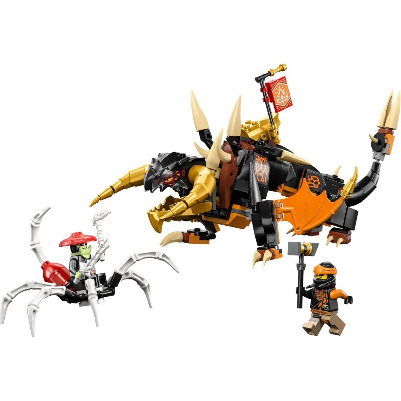 LEGO® Ninjago 71782 : Le dragon de terre de Cole – Évolution