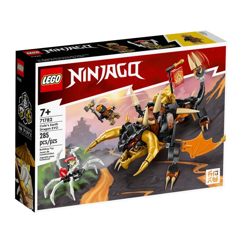 LEGO® Ninjago 71782 : Le dragon de terre de Cole – Évolution