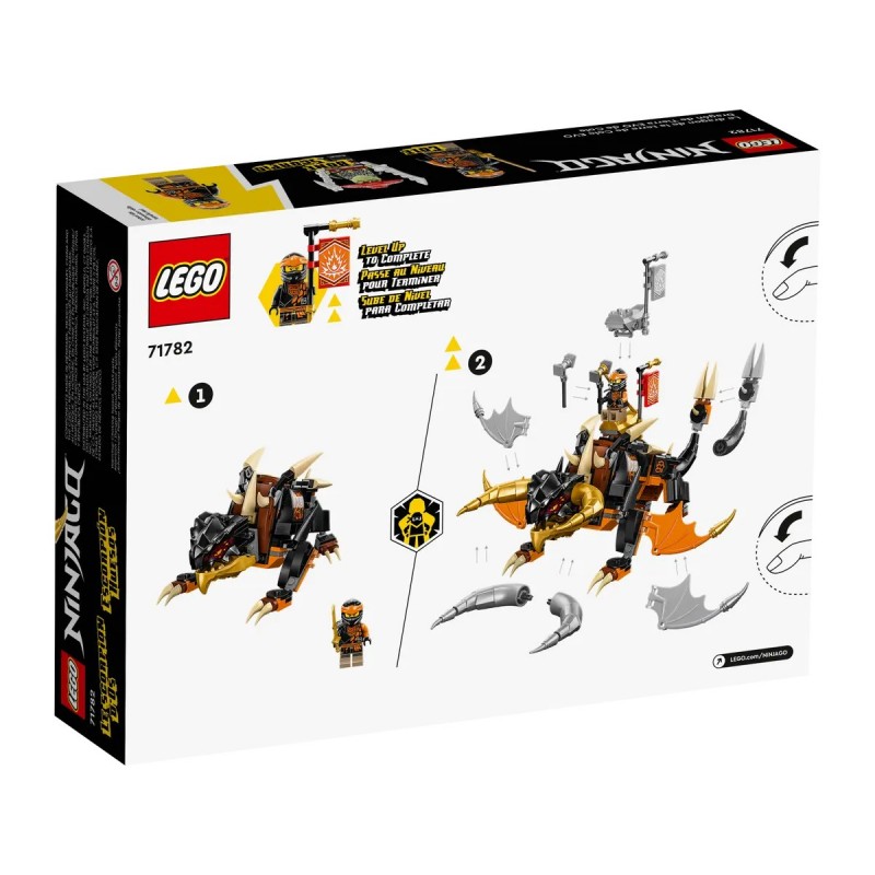 LEGO® Ninjago 71782 : Le dragon de terre de Cole – Évolution