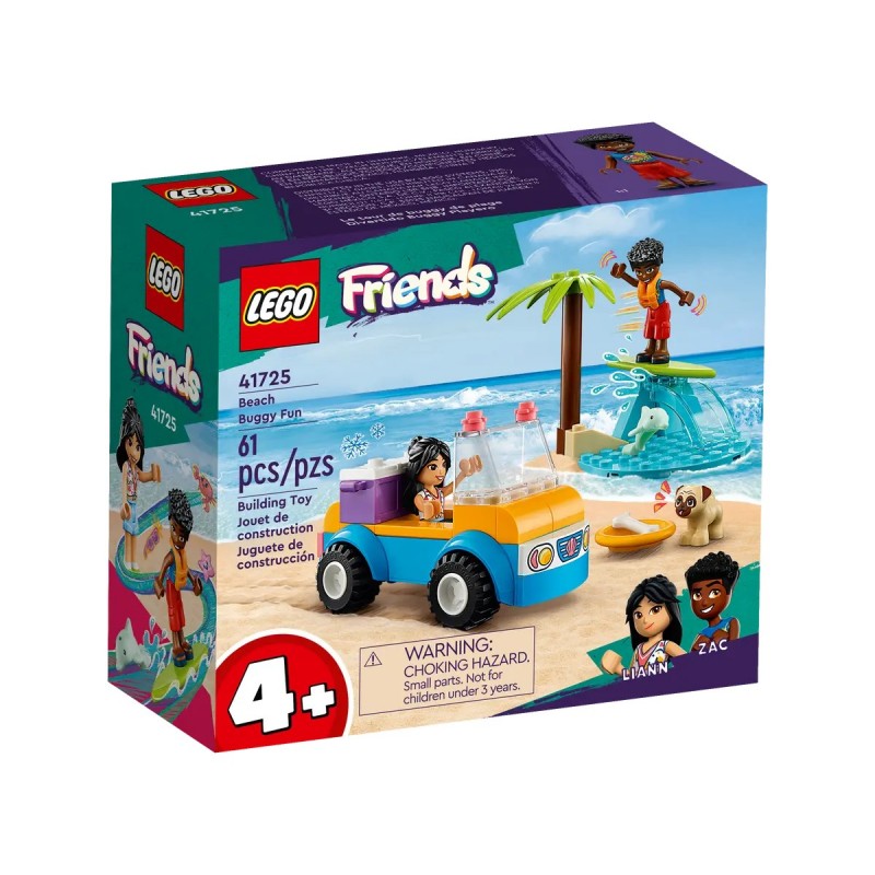 LEGO® Friends 41725 : La journée à la plage en buggy