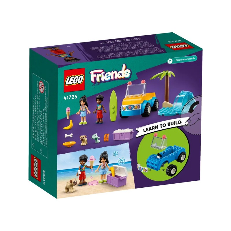 LEGO® Friends 41725 : La journée à la plage en buggy