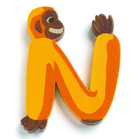 Djeco Animals letter - N