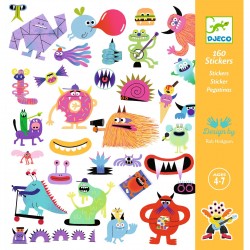 Djeco Stickers - Monstres