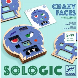 Djeco Sologic - Crazy Faces