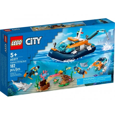 Lego City - Le bateau d’exploration sous-marine