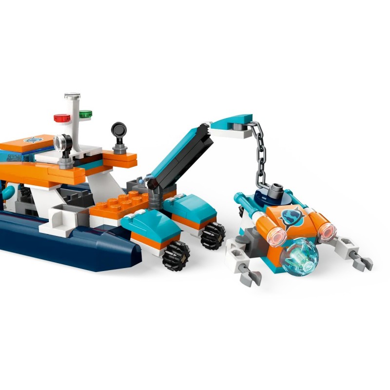 Lego City - Le bateau d’exploration sous-marine