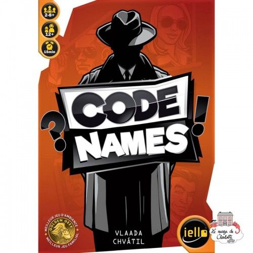 CodeNames - IEL-51285 - Iello - Jeux de société - Le Nuage de Charlotte