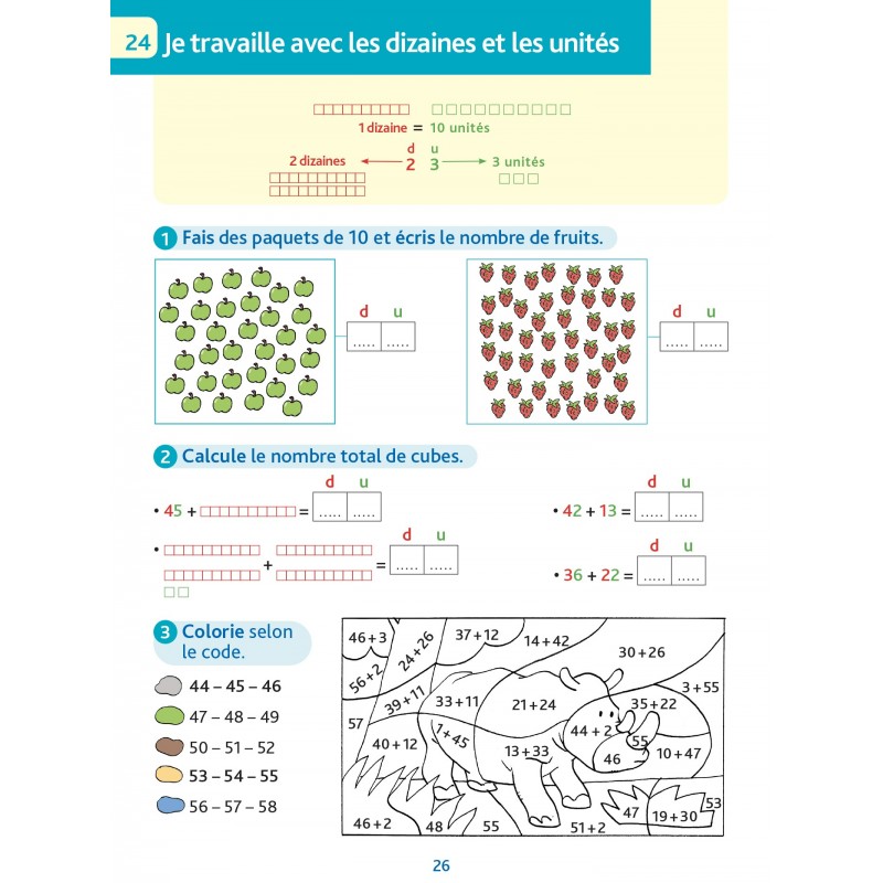 Sami et Julie - Méthode de calcul - J'apprend le calcul