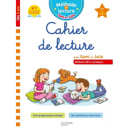 Sami et Julie - Méthode de lecture - Cahier de lecture