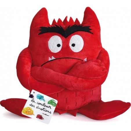 The color of emotions – Anger red plush