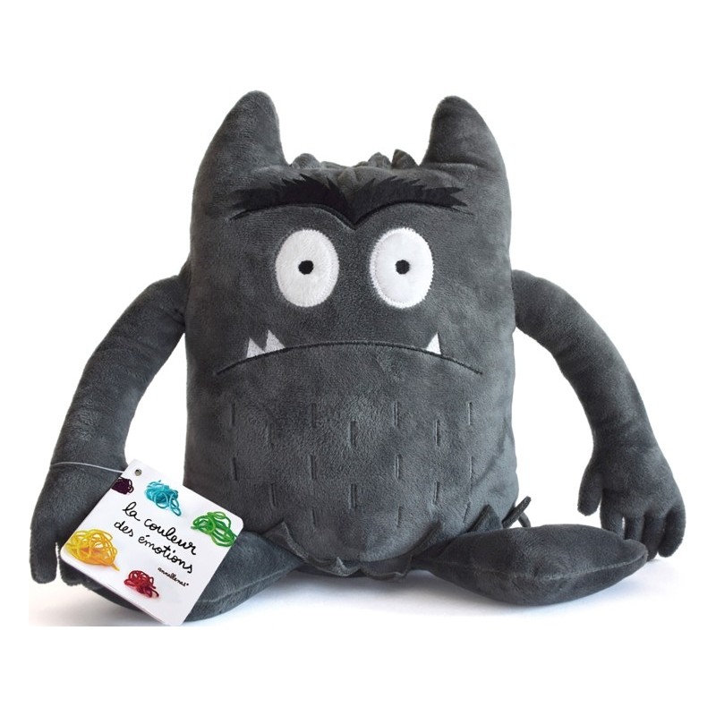 The color of emotions – Gray plush fear