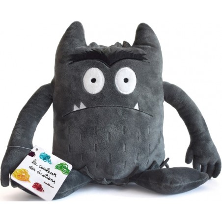 The color of emotions – Gray plush fear