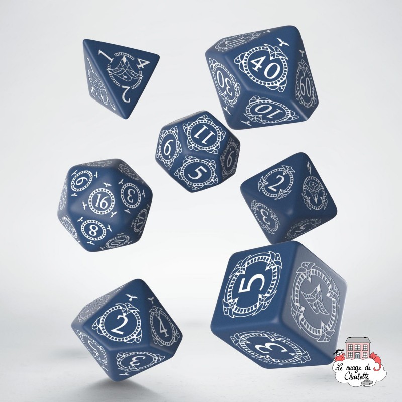 Pathfinder Dice Set - Hell's Rebels [7 dices] - QWO-SPAT19 - Q Workshop - Dices, bags and other accessories - Le Nuage de Cha...